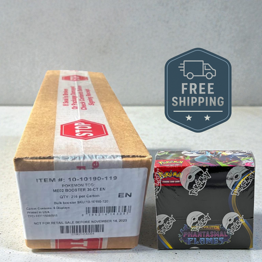Phantasmal Flames Mega Evolution Booster Display Box
